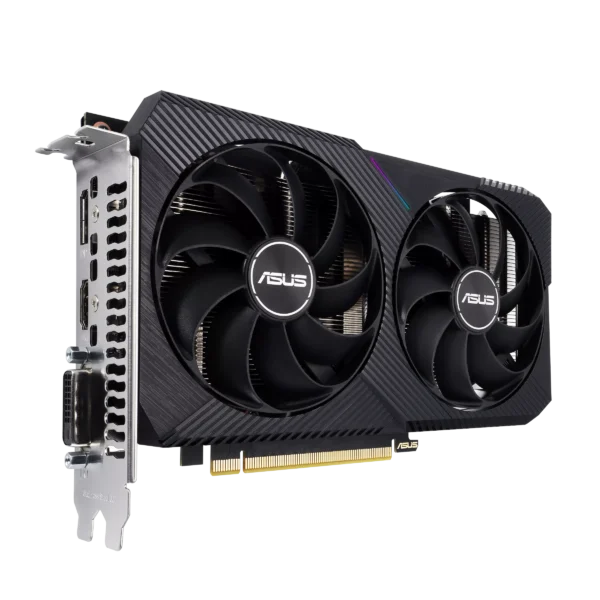 ⁦כרטיס מסך - Asus DUAL GeForce RTX 3050 V2 8GB - צבע שחור⁩ – תמונה ⁦3⁩