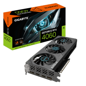 כרטיס מסך - Gigabyte GeForce RTX 4060 Eagle OC 8GB - צבע שחור