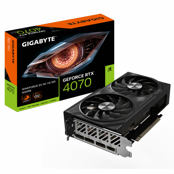 Gigabyte GeForce RTX 4070 WindForce 2 OC V2 12GB