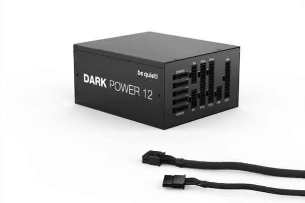 ⁦ספק כוח מודולרי - Be Quiet! Dark Power 12 850W 80+ Titanium⁩ – תמונה ⁦4⁩