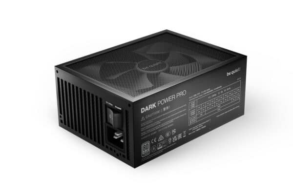 ⁦ספק כוח מודולרי - Be Quiet! Dark Power Pro 13 1600W 80+ Titanium⁩ – תמונה ⁦3⁩