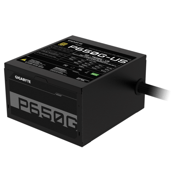 ⁦ספק כוח - Gigabyte P650G 650W 80+ Gold⁩ – תמונה ⁦3⁩