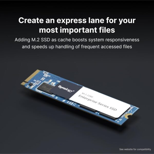⁦SSD פנימי - Synology NVME SNV3410 - 400G⁩ – תמונה ⁦2⁩