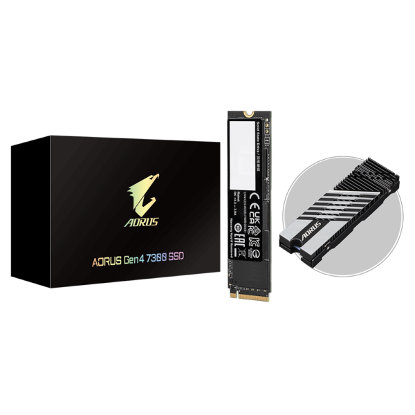 SSD פנימי - Gigabyte Aorus 7300 1TB NVME M.2 SSD GEN4