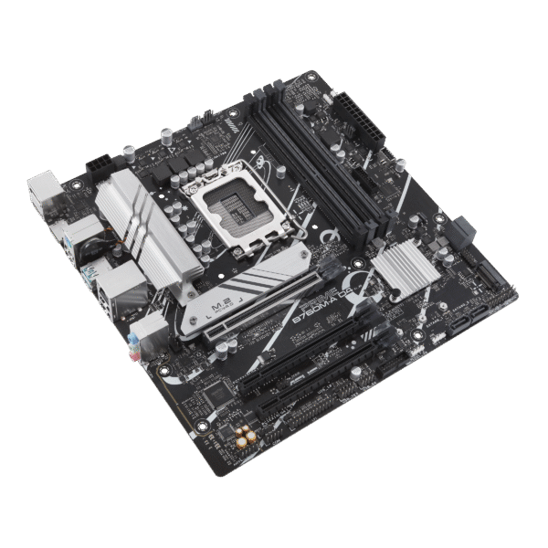 ⁦לוח אם - Asus Prime B760M-A D4-CSM Micro-ATX LGA1700 DDR4⁩ – תמונה ⁦5⁩