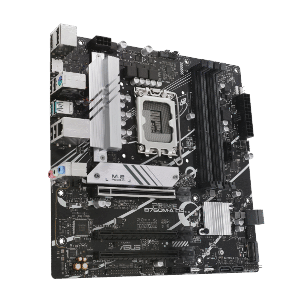 ⁦לוח אם - Asus Prime B760M-A D4-CSM Micro-ATX LGA1700 DDR4⁩ – תמונה ⁦4⁩
