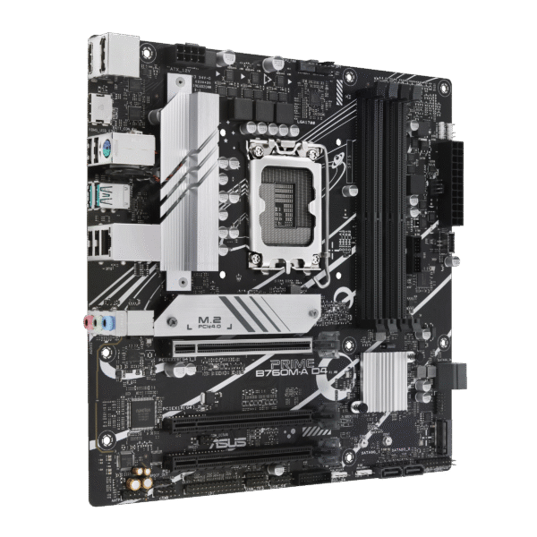 ⁦לוח אם - Asus Prime B760M-A D4-CSM Micro-ATX LGA1700 DDR4⁩ – תמונה ⁦3⁩