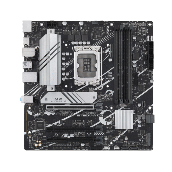 ⁦לוח אם - Asus Prime B760M-A D4-CSM Micro-ATX LGA1700 DDR4⁩ – תמונה ⁦2⁩