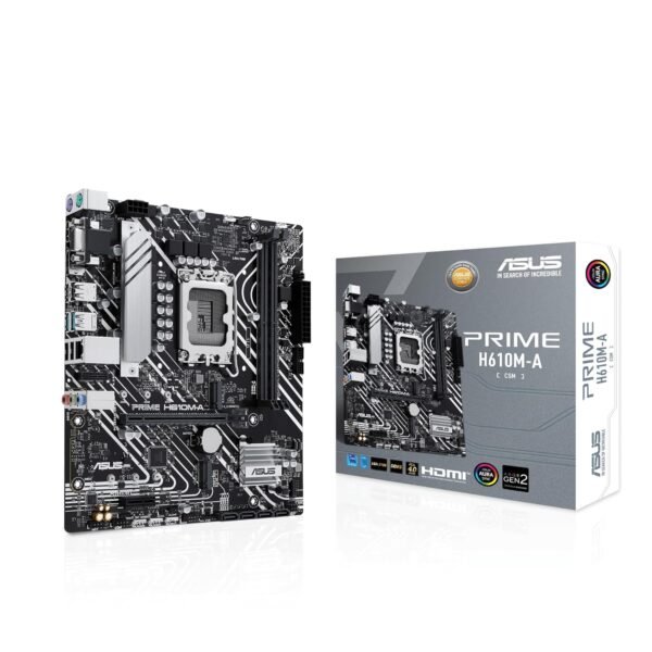 לוח אם - Asus Prime H610M-A-CSM Micro-ATX LGA1700 DDR5