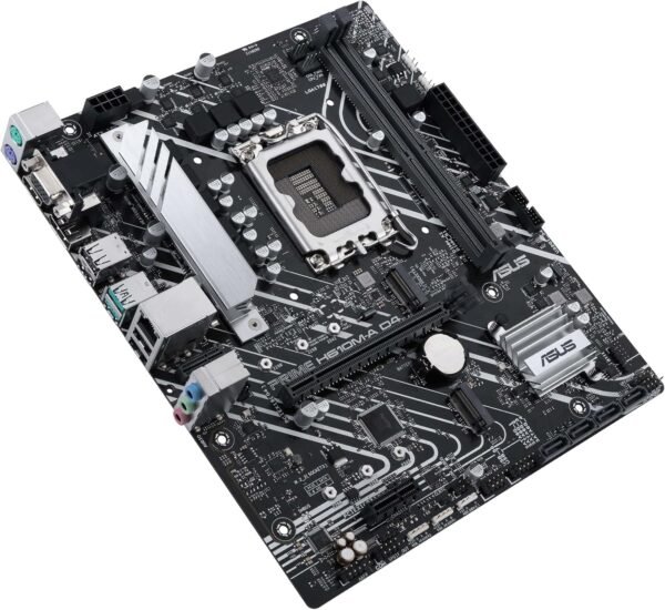 ⁦לוח אם - Asus Prime H610M-A D4-CSM Micro-ATX LGA1700 DDR4⁩ – תמונה ⁦5⁩