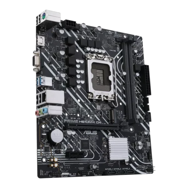 ⁦לוח אם - Asus Prime H610M-K D4 Micro-ATX LGA1700 DDR4⁩ – תמונה ⁦4⁩