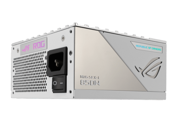 ⁦ספק כוח מודולרי - Asus ROG LOKI SFX-L 850W (ATX3.1) 80+ Platinum White - צבע לבן⁩ – תמונה ⁦6⁩