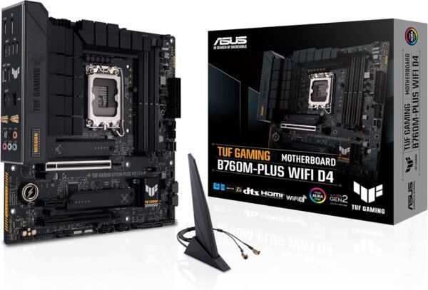 Asus TUF GAMING B760M-PLUS WIFI D4 Micro-ATX LGA1700 DDR4