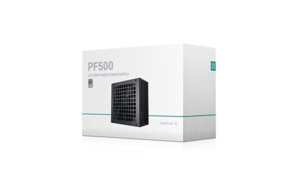 ⁦ספק כוח - DeepCool PF500 500W 80Plus - צבע שחור⁩ – תמונה ⁦9⁩