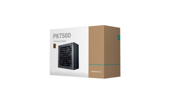 ⁦ספק כוח - DeepCool PK750D 750W 80+ Bronze - צבע שחור⁩ – תמונה ⁦8⁩