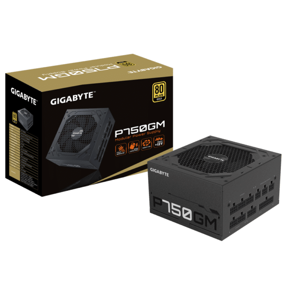 ספק כוח מודולרי - Gigabyte P750GM 750W 80+ Gold