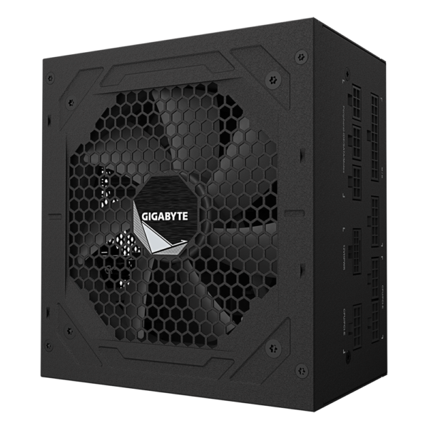 ⁦ספק כוח מודולרי - Gigabyte UD1000GM PG5 1000W PCIE 5.0 80+ Gold - צבע שחור⁩ – תמונה ⁦3⁩