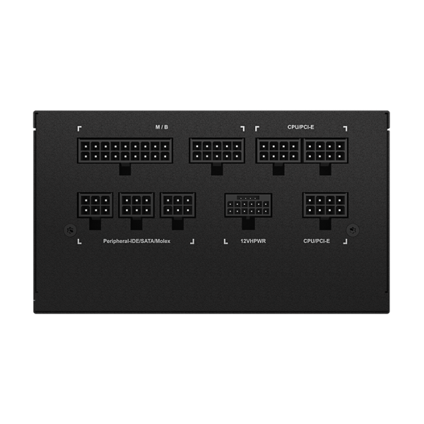 ⁦ספק כוח מודולרי - Gigabyte UD1000GM PG5 1000W PCIE 5.0 80+ Gold - צבע שחור⁩ – תמונה ⁦7⁩