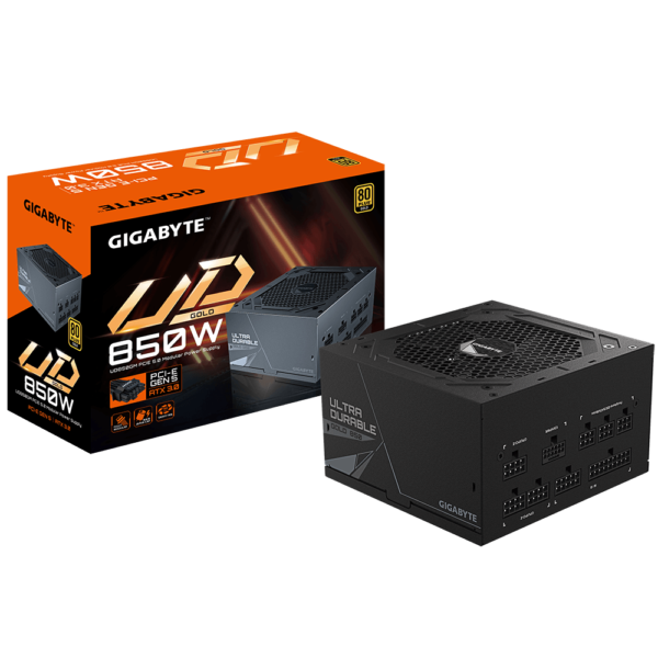 ספק כוח מודולרי - Gigabyte UD850GM PG5 12VHPWR 850W 80+ Gold