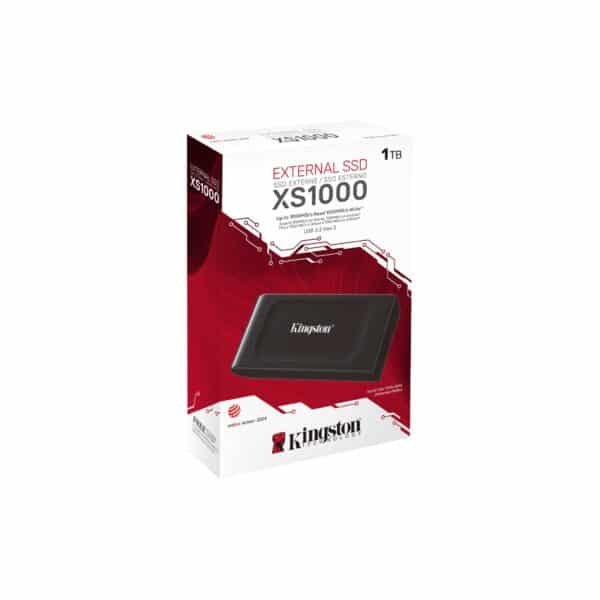 ⁦דיסק SSD חיצוני - Kingston XS1000 1TB USB 3.2 up to 1050 MB/s⁩ – תמונה ⁦2⁩