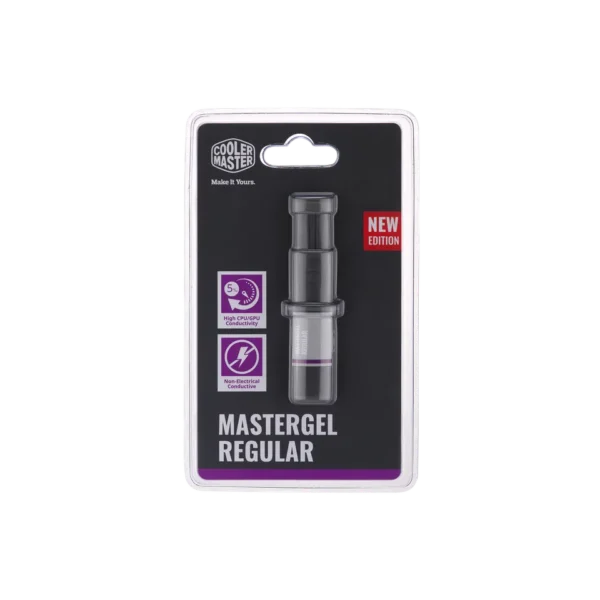 ⁦משחה תרמית - COOLER MASTER 2.5Gr mastergel regular⁩ – תמונה ⁦4⁩