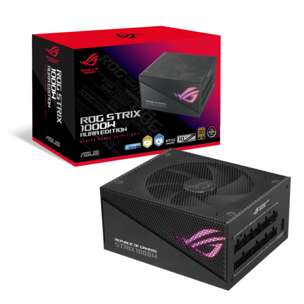 ספק כוח מודולרי - Asus ROG STRIX 1000G 1000W Aura Gaming 80+ Gold