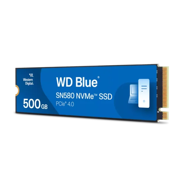 ⁦SSD פנימי - Western Digital Blue SN580 500GB NVMe Gen4.0⁩ – תמונה ⁦2⁩