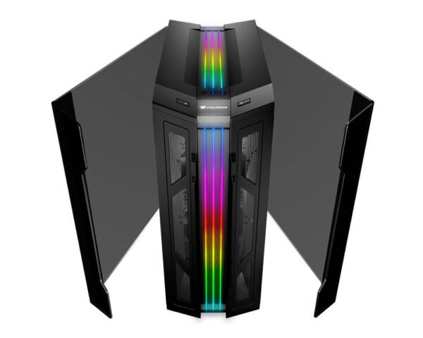 ⁦מארז - Cougar GEMINI-T Mid-Tower - צבע שחור⁩ – תמונה ⁦5⁩