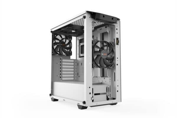 ⁦מארז - צבע לבן Be Quiet! Pure Base 500DX⁩ – תמונה ⁦5⁩