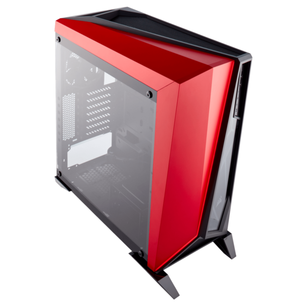 ⁦מארז - צבע שחור/אדום Corsair Carbide SPEC-OMEGA Mid-Tower⁩ – תמונה ⁦2⁩