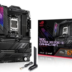 לוח אם - ASUS ROG STRIX X670E-E GAMING WIFI ATX AM5 DDR5