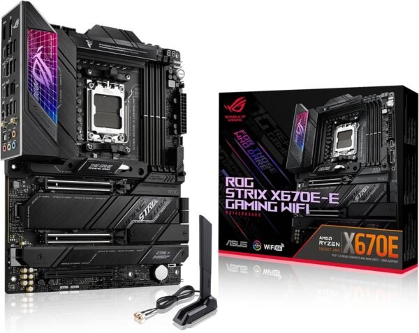 לוח אם - ASUS ROG STRIX X670E-E GAMING WIFI ATX AM5 DDR5