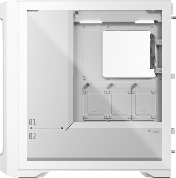 ⁦מארז - Antec Performance 1 FT Super Full Tower – צבע לבן⁩ – תמונה ⁦8⁩