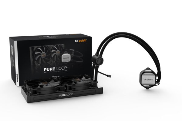 ⁦קירור נוזלי למעבד - Be Quiet! PURE SILENT 2 280mm - צבע שחור⁩ – תמונה ⁦5⁩