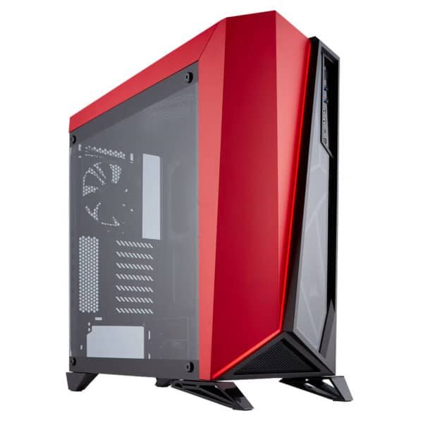 מארז - צבע שחור/אדום Corsair Carbide SPEC-OMEGA Mid-Tower