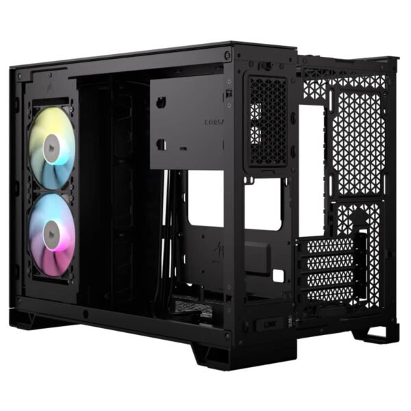 ⁦מארז - Corsair 2500X RGB - צבע שחור⁩ – תמונה ⁦3⁩