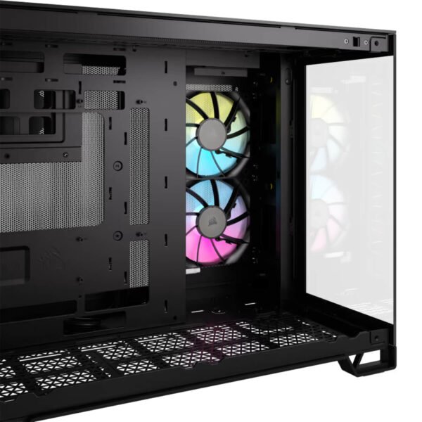 ⁦מארז - Corsair 2500X RGB - צבע שחור⁩ – תמונה ⁦4⁩