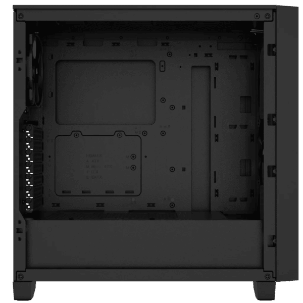 ⁦מארז - Corsair 3000D AIRFLOW Mid-Tower - צבע שחור⁩ – תמונה ⁦3⁩