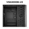 ⁦מארז - Antec Mini Tower 4000B-U3 – צבע שחור⁩ – תמונה ⁦6⁩
