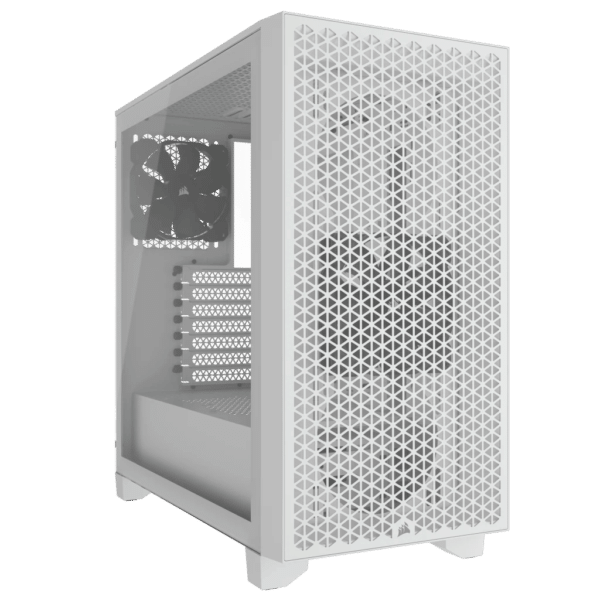 מארז - Corsair 3000D AIRFLOW Mid-Tower - צבע לבן