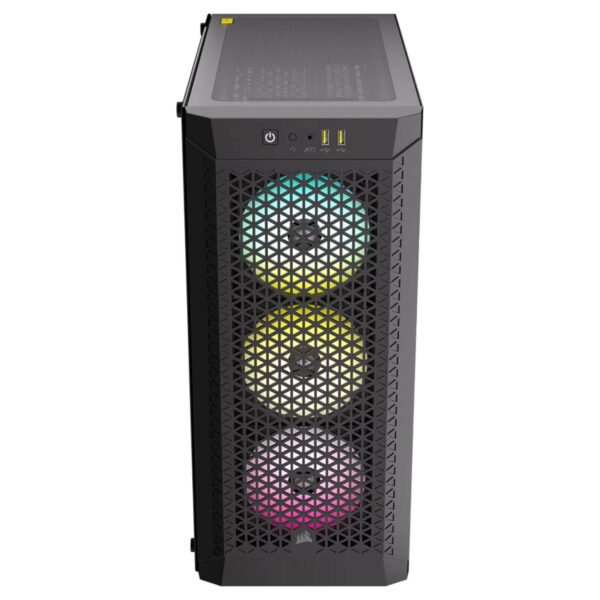 ⁦מארז - Corsair 480T RGB - צבע שחור⁩ – תמונה ⁦3⁩