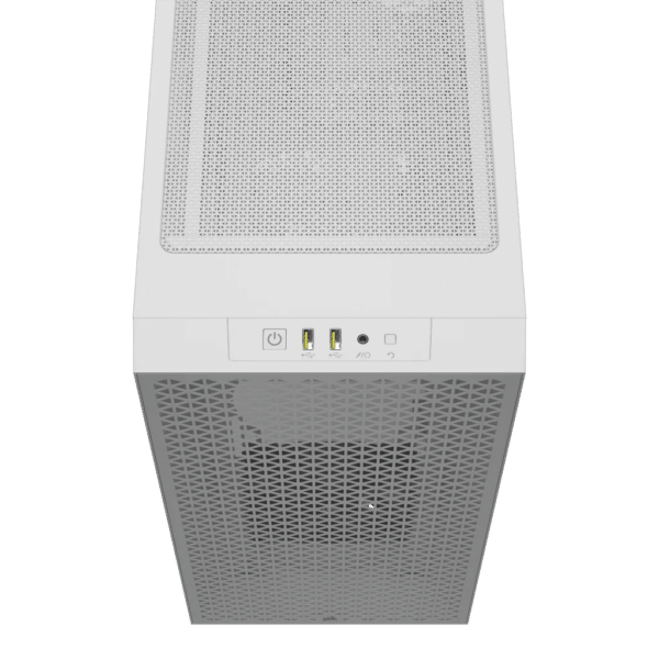 ⁦מארז - Corsair 3000D AIRFLOW Mid-Tower - צבע לבן⁩ – תמונה ⁦2⁩