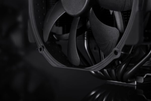 ⁦קירור למעבד - Noctua NH-D15 Chromax.Black - צבע שחור⁩ – תמונה ⁦6⁩
