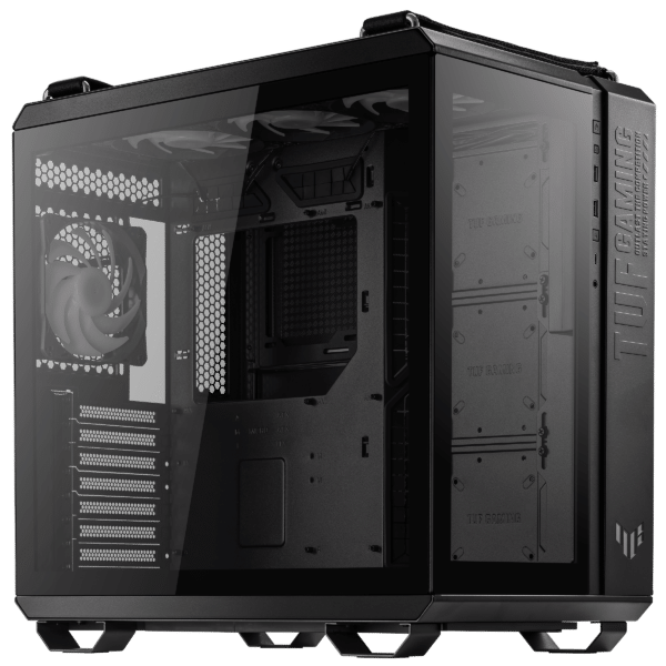 ⁦מארז - צבע שחור Asus TUF Gaming GT502 Plus⁩ – תמונה ⁦5⁩