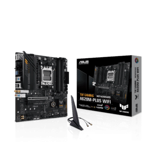 לוח אם - Asus TUF Gaming A620M-PLUS WIFI AM5 DDR5