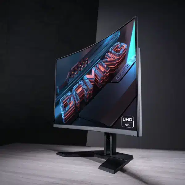 ⁦מסך גיימינג קעור - Gigabyte M32UC 31.5" 4K UHD VA 1ms 160Hz⁩ – תמונה ⁦2⁩