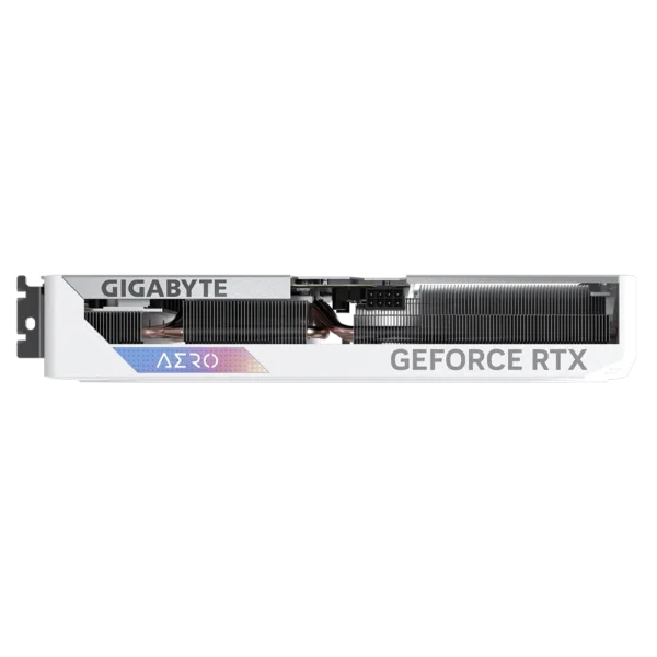 ⁦כרטיס מסך  - Gigabyte GeForce RTX 4060 Ti Aero OC 8GB White - צבע לבן⁩ – תמונה ⁦4⁩