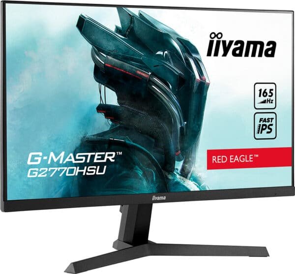 ⁦מסך גיימינג - Iiyama G-MASTER 27" FHD IPS 0.8ms 165Hz⁩ – תמונה ⁦3⁩