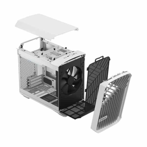 ⁦מארז - Fractal Design Torrent Nano - צבע לבן⁩ – תמונה ⁦10⁩