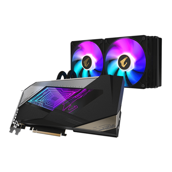 ⁦כרטיס מסך - Gigabyte Aorus GeForce RTX 4070 Ti Xtreme Waterforce 12GB⁩ – תמונה ⁦3⁩